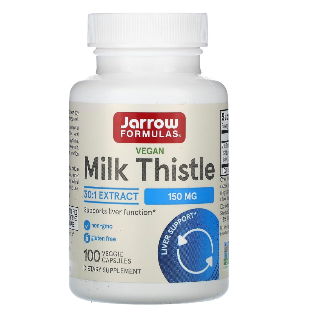 Jarrow Formulas - Milk Thistle 150mg, 100 capsulas