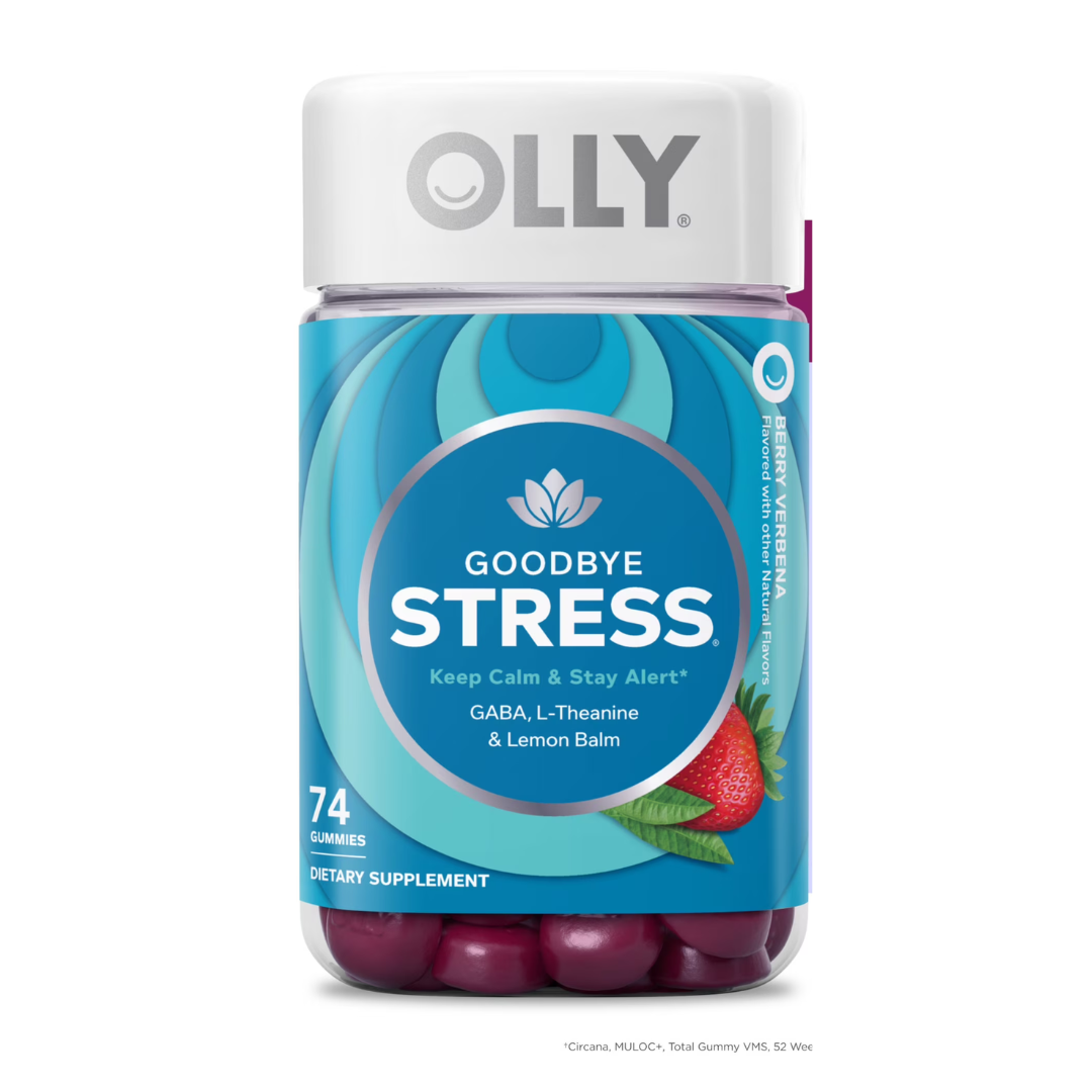 Olly - Goodbye Stress con Gaba, L-theanine , 74 gummies