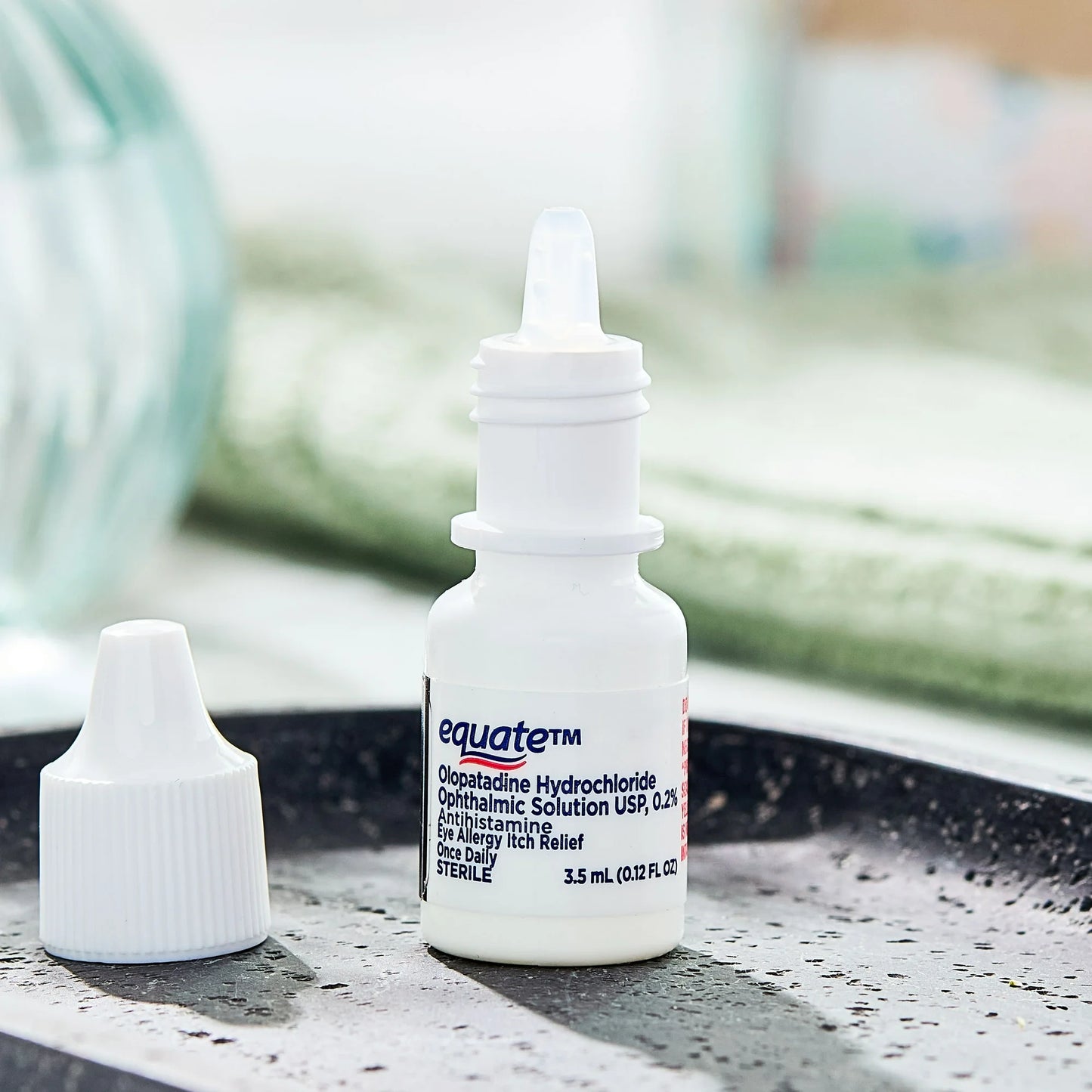 Equate Gotas Oftálmicas Antihistamínicas para Aliviar la Picazón Ocular, Olopatadina HCL 0.2%, 3.5 ml
