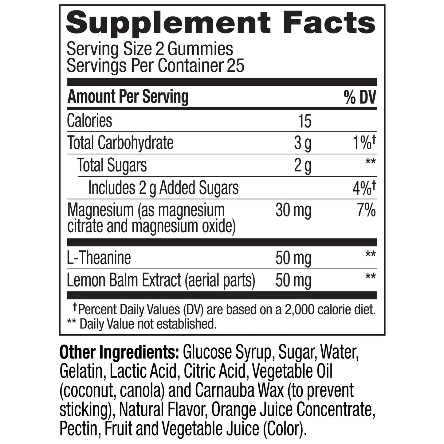 Olly - vitamina para niños Chillax L-theaninw, magnesio(30mg) - 50 gummies