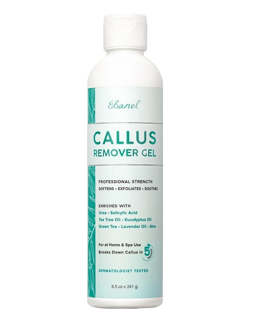 Ebanel Removedor profesional de callos 241 Gr. Para pies con 20% de urea, sal de Epsom, ácido salicílico, ácido glicólico