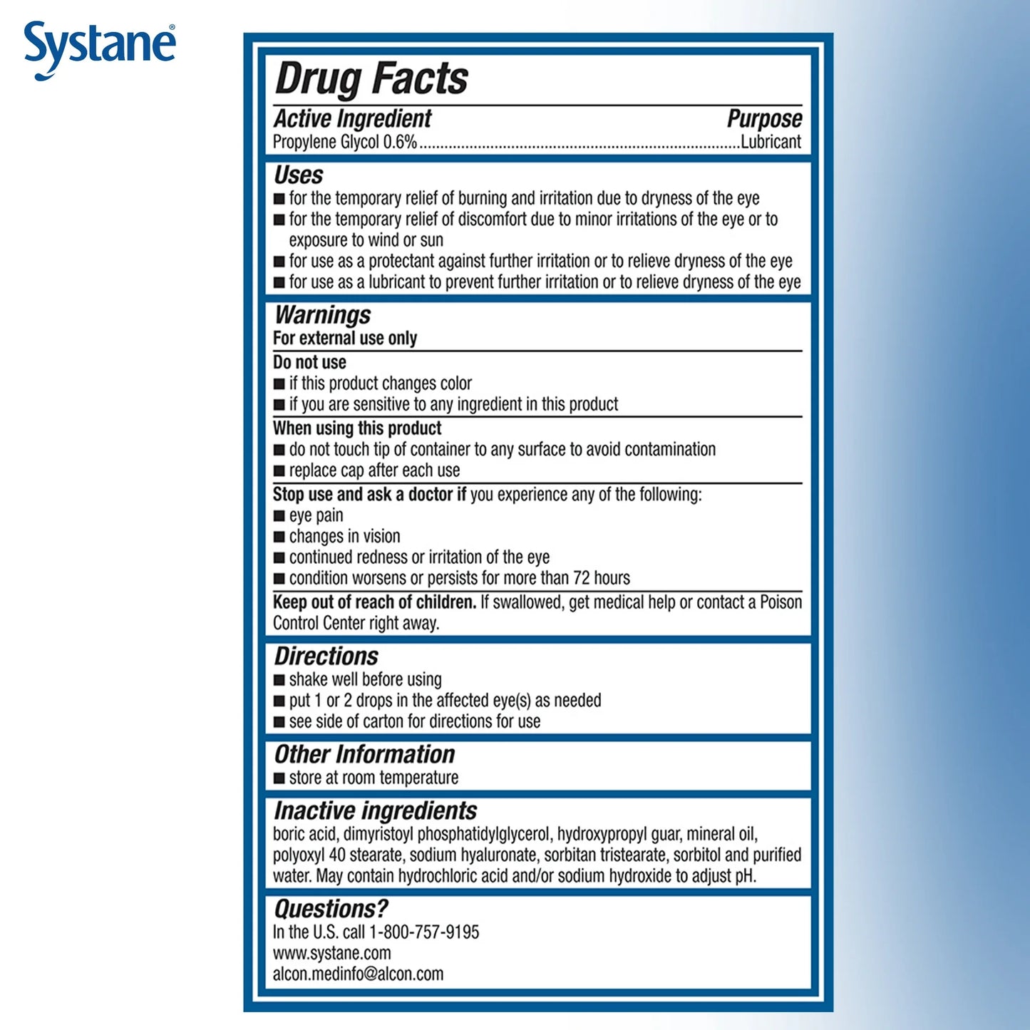 Systane PRO PF - Gotas Lubricantes para Ojos Secos, Hidratan, Restauran y Protegen, 10 ml