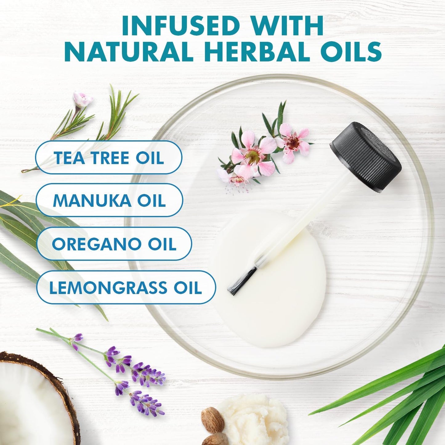 Ebanel - Tratamiento antifúngico, tratamiento de pie de atleta con miiconazol, ácido undecilénico, urea, aceite de orégano, ácido salicílico, mata los hongos en la piel que provocan hongos en las uñas.