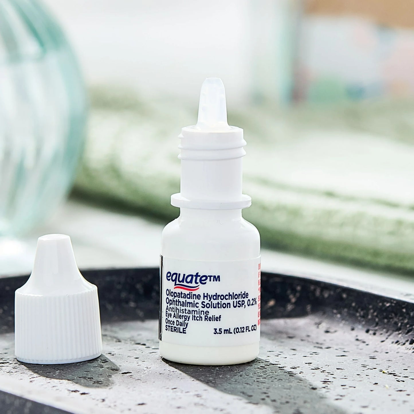 Equate Gotas Oftálmicas Antihistamínicas para Aliviar la Picazón Ocular, Olopatadina HCL 0.2%, 3.5 Ml