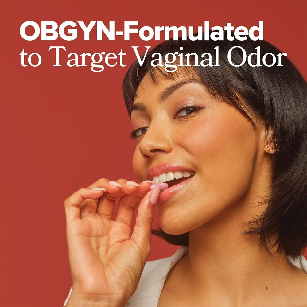 URO Vaginal Probiotics para la salud vaginal de las mujeres, equilibrio del pH, mezcla de prebióticos y probióticos Lactobacillus, promueve el olor y flora vaginal saludable, 60 cápsulas, (1 unidad)